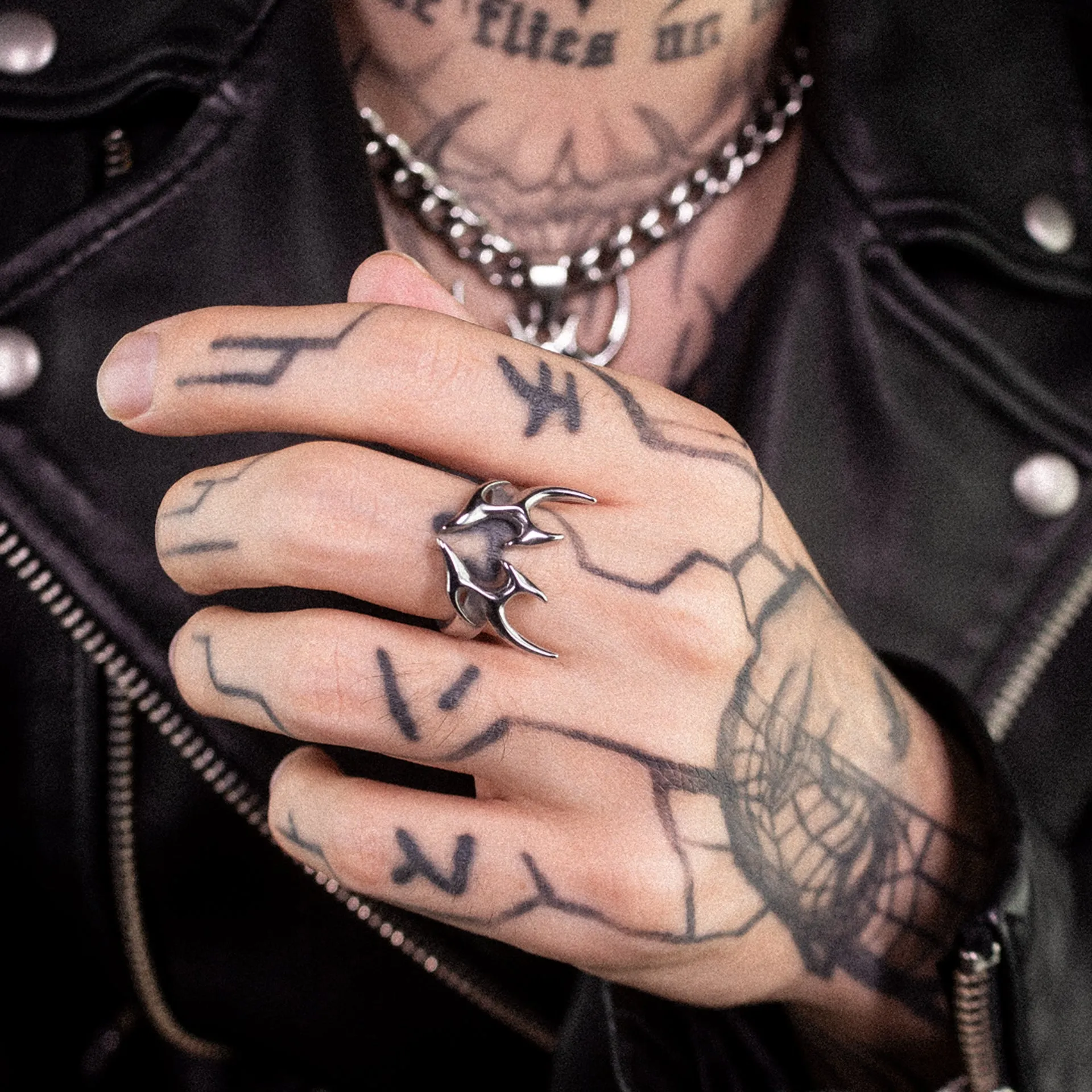 Tribal Heart Ring