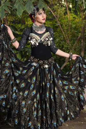 Tribal kuchi coin bra WS