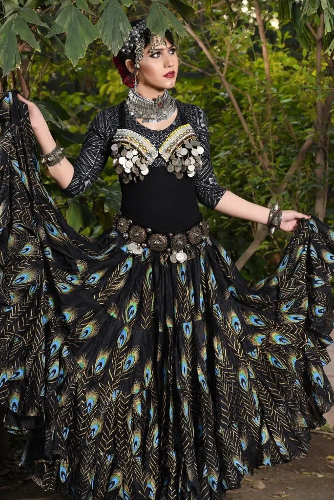 Tribal kuchi coin bra WS