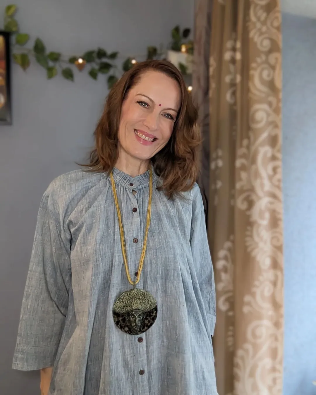 Tribal Mask Pendant