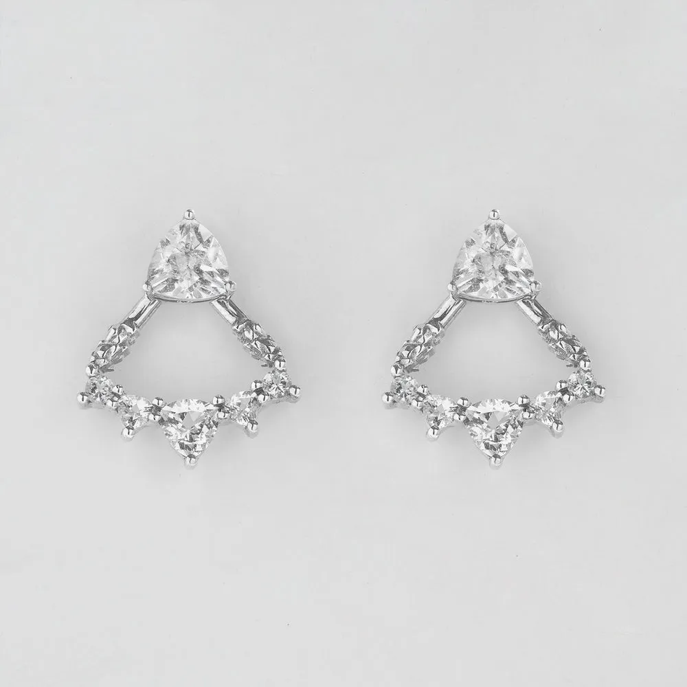 TRILLION CHANDELIER EAR JACKETS | HERKIMER