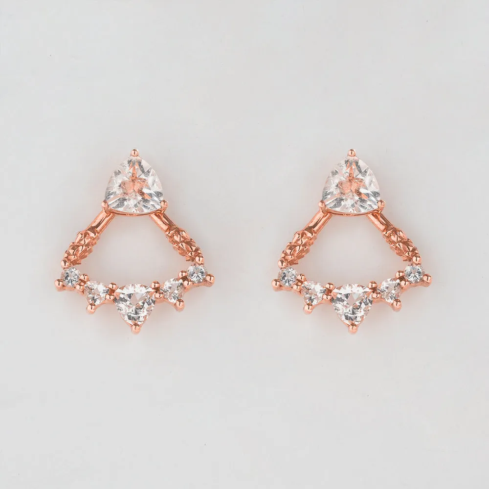 TRILLION CHANDELIER EAR JACKETS | HERKIMER