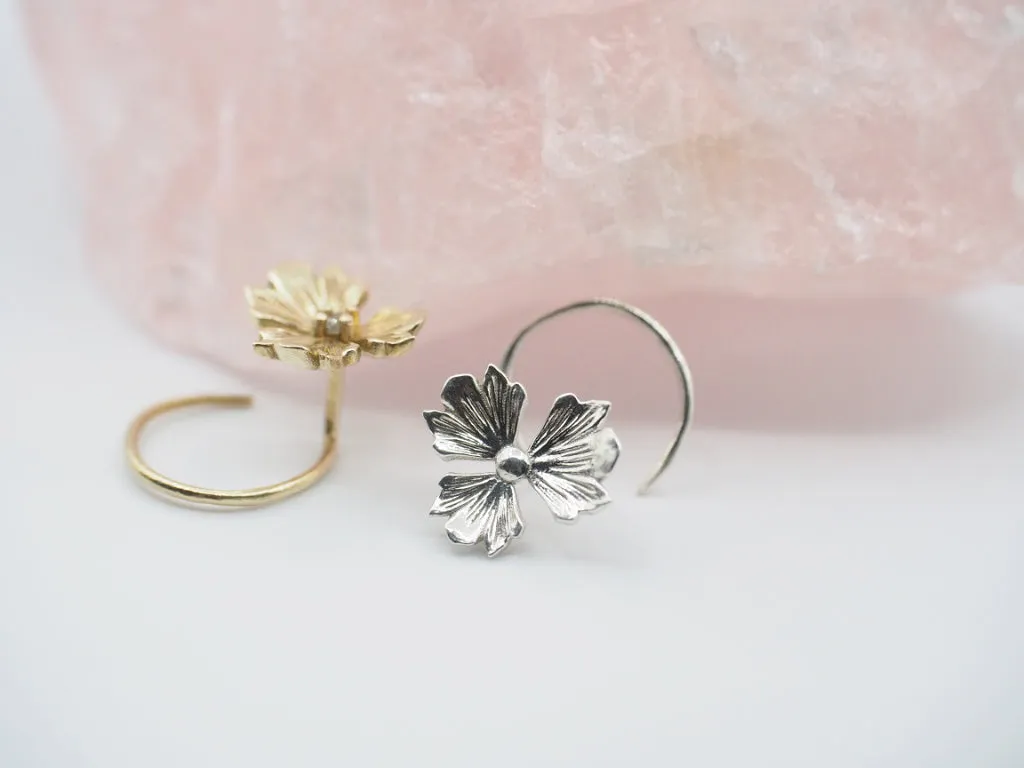 Trillium Backless Earring