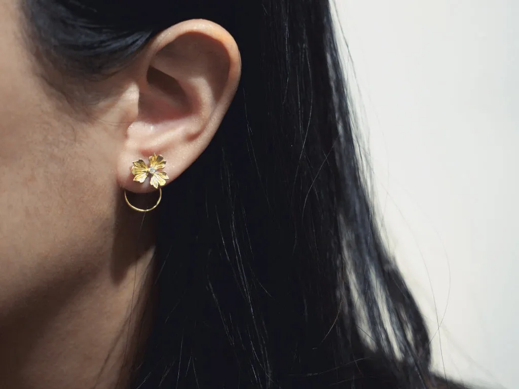 Trillium Backless Earring