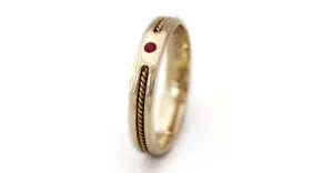 Twist- promise ring engagement ring wedding ring