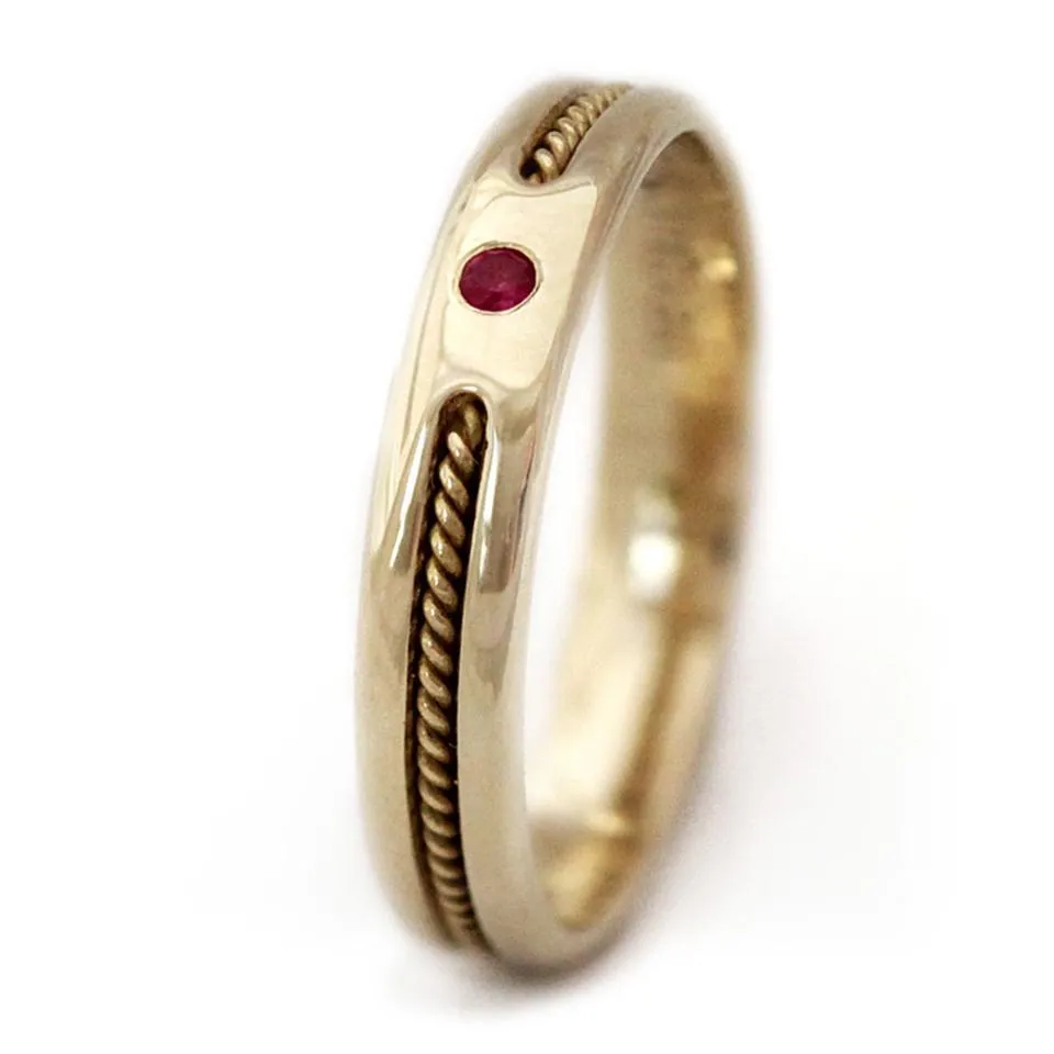Twist- promise ring engagement ring wedding ring