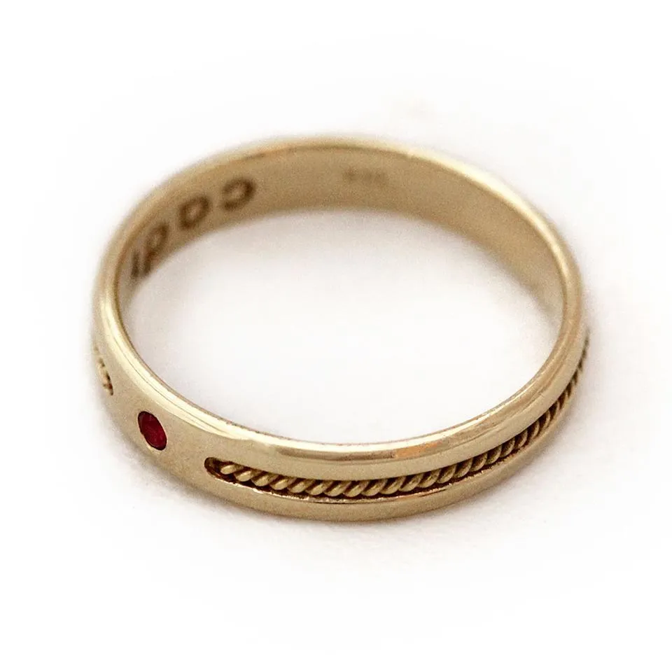Twist- promise ring engagement ring wedding ring
