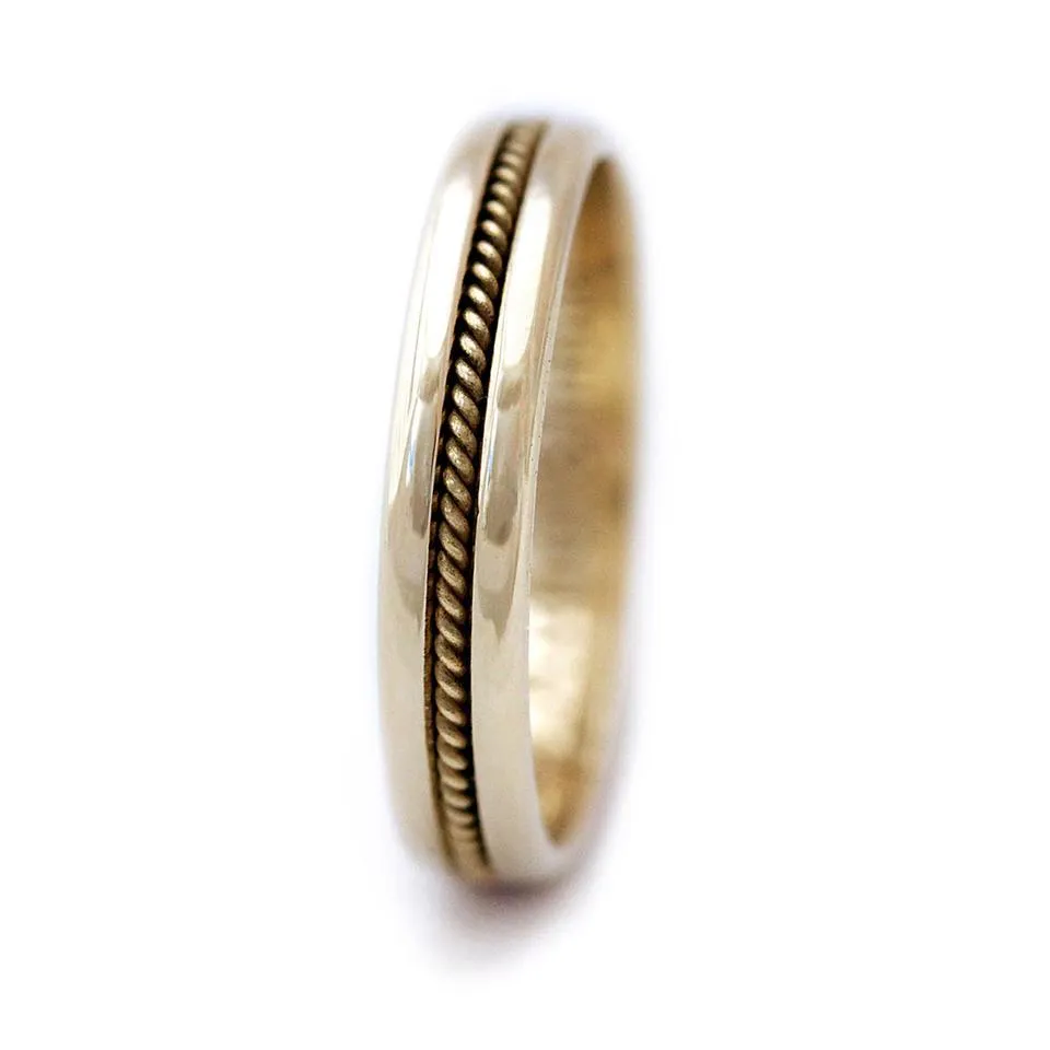 Twist- promise ring engagement ring wedding ring
