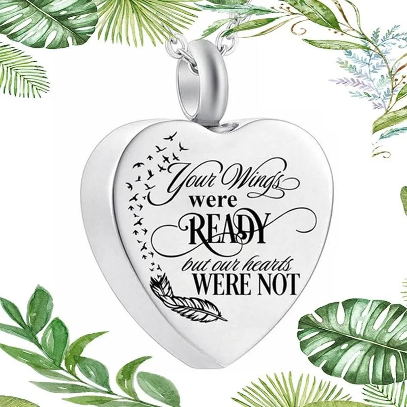 Urn Of Memories X Mystical Passion New Collection! Heart Cremation Urn Necklace For Ashes - Urn Jewelry Memorial Pendant