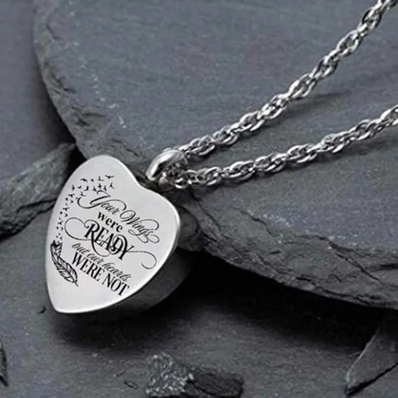 Urn Of Memories X Mystical Passion New Collection! Heart Cremation Urn Necklace For Ashes - Urn Jewelry Memorial Pendant