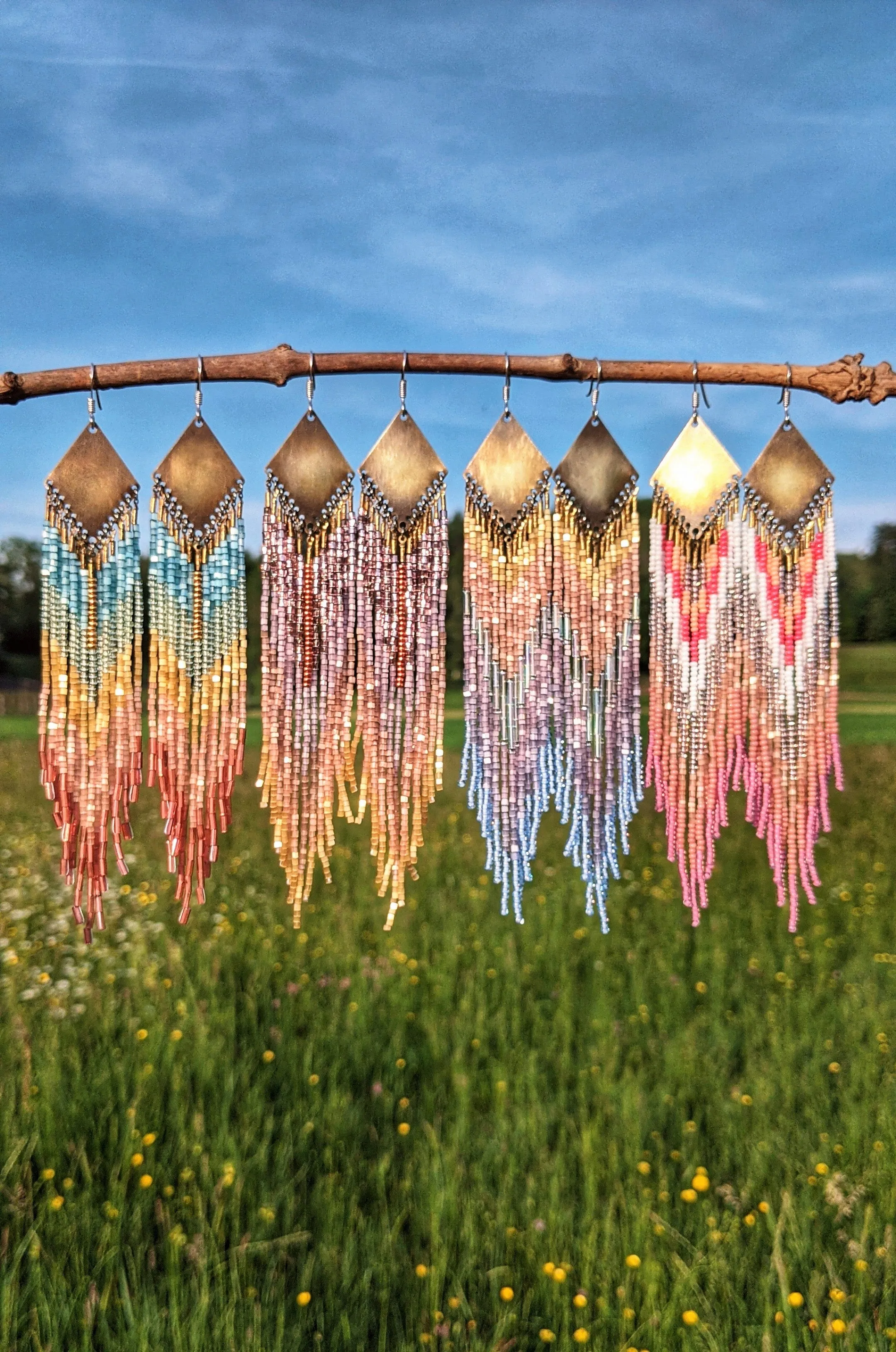 Venice Beach Seed Bead Earrings