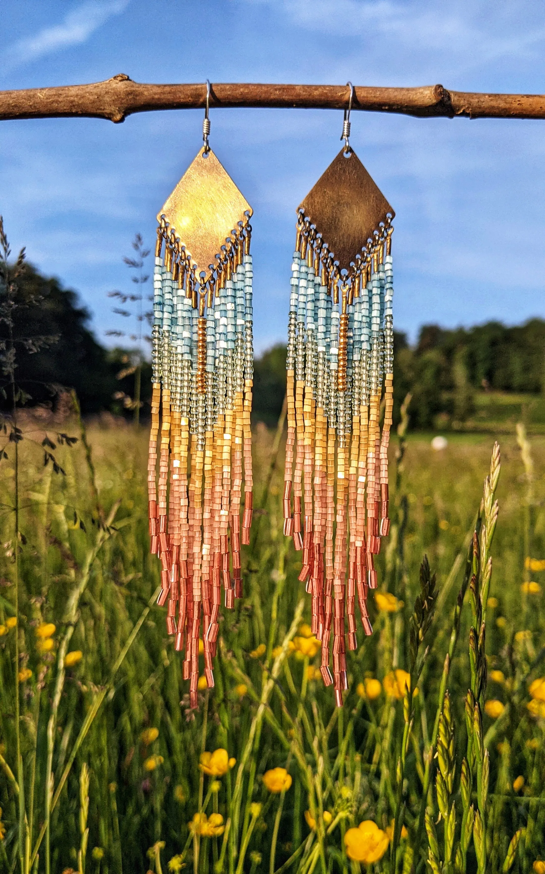 Venice Beach Seed Bead Earrings