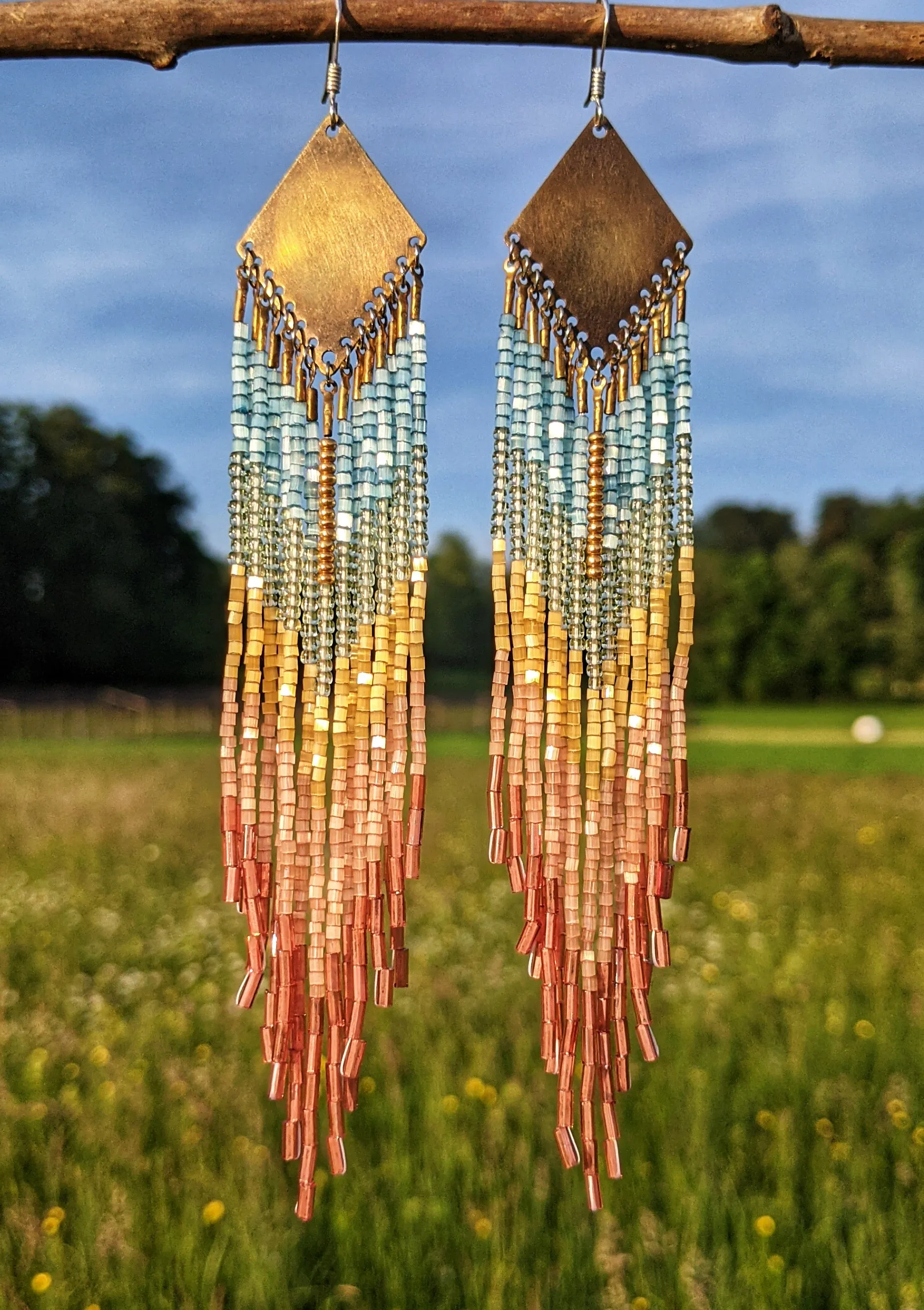 Venice Beach Seed Bead Earrings
