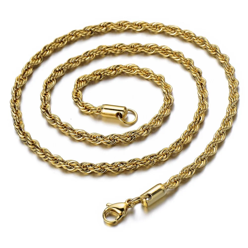 Vintage Unisex Golden Sun Pendant Necklace for Men for Women Stainless Steel with 23.9 in Rope Chain