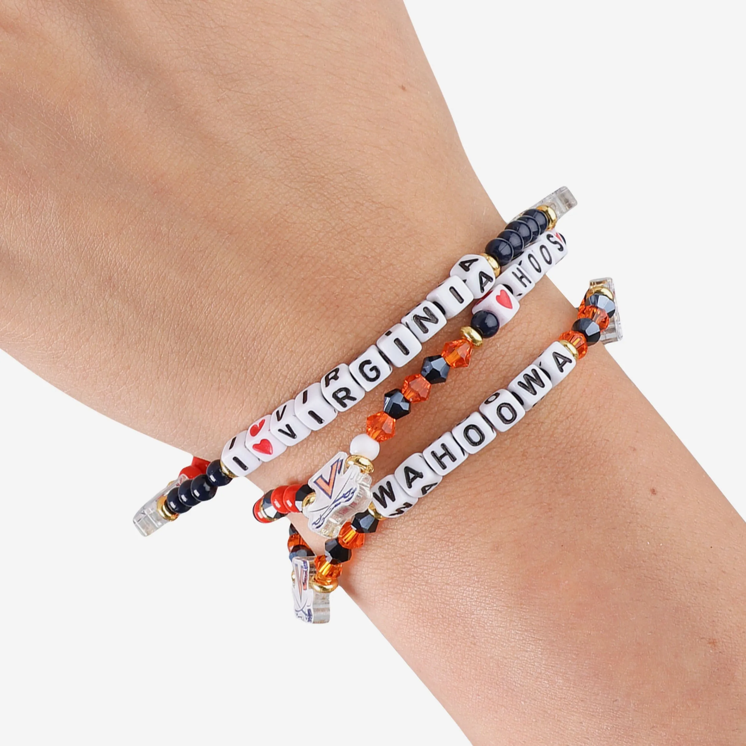 Virginia Cavaliers 3 Pack Friendship Bracelet