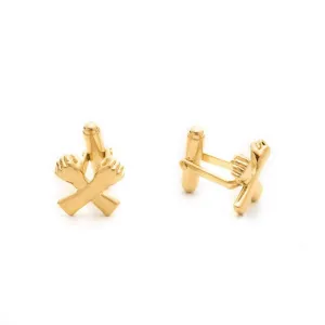 Wakanda Gold Cuff Links