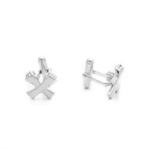 Wakanda Sterling Silver Cuff Links