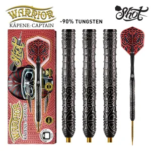 Warrior Kapene Steel Tip Dart Set-90% Tungsten Barrels