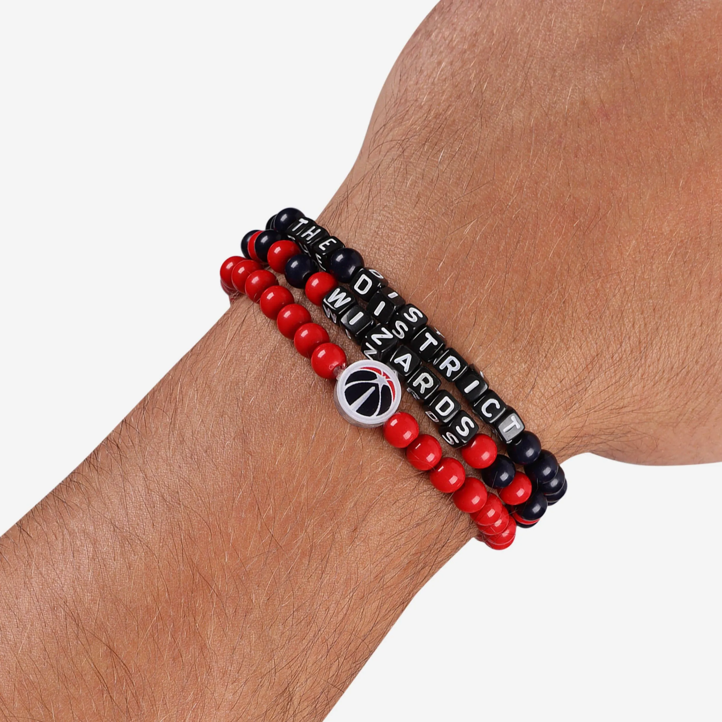 Washington Wizards 3 Pack Beaded Friendship Bracelet