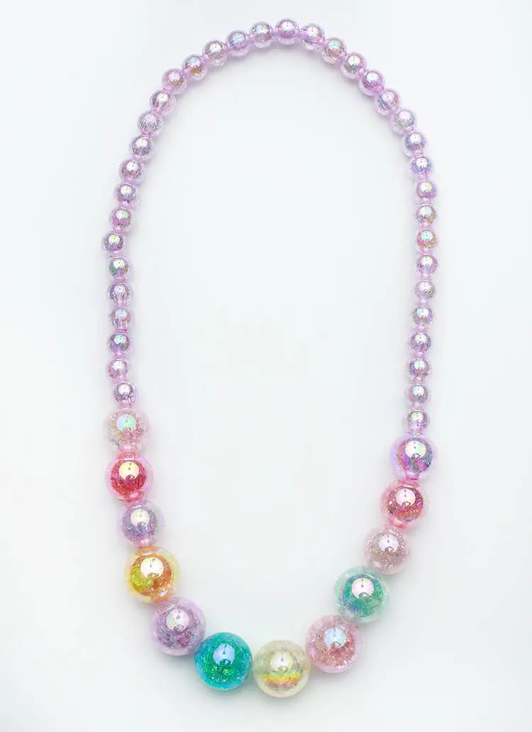 Watercolor Necklace: Lavender