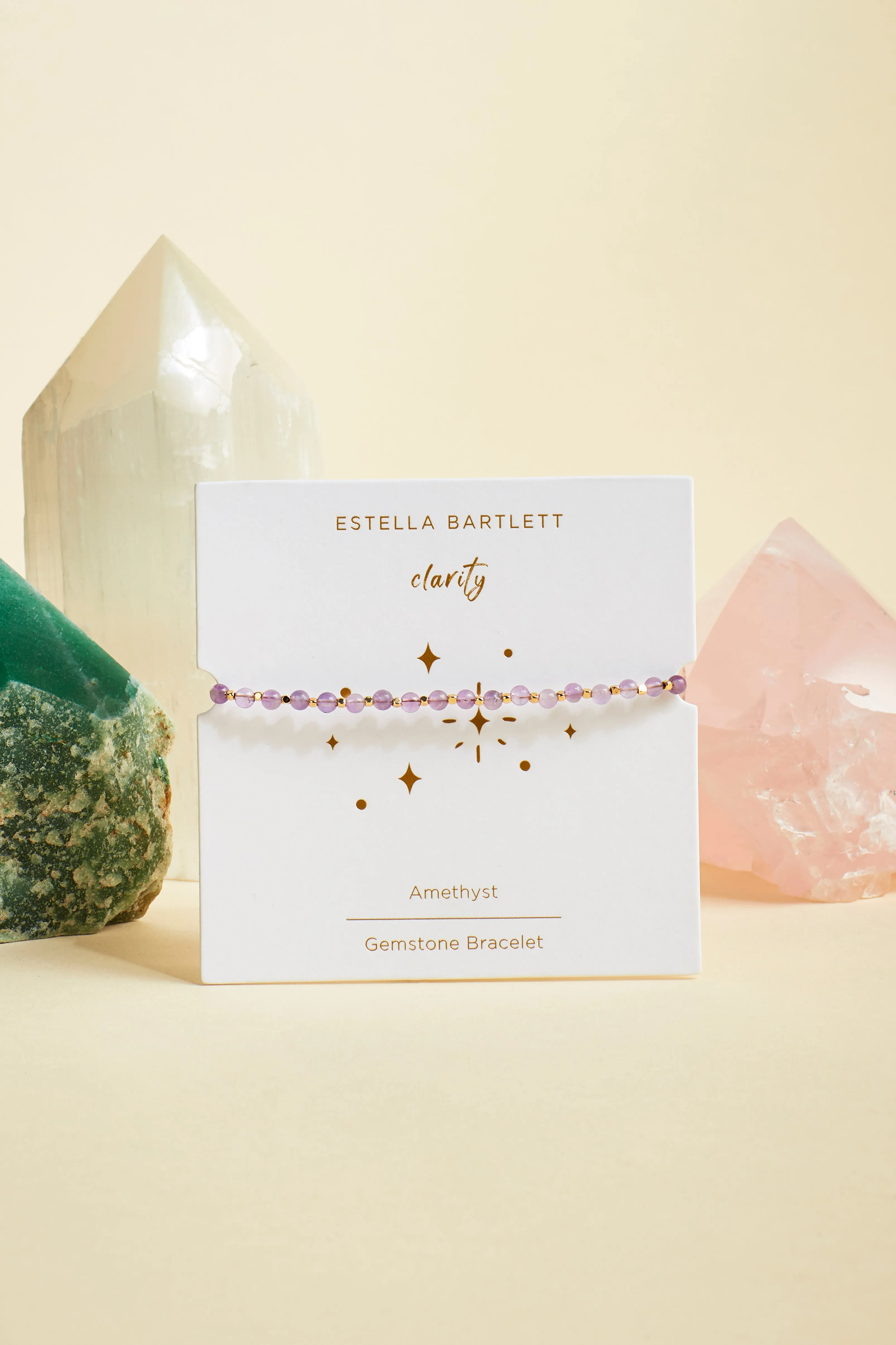 Wellness Amethyst Gemstone Amelia Bracelet