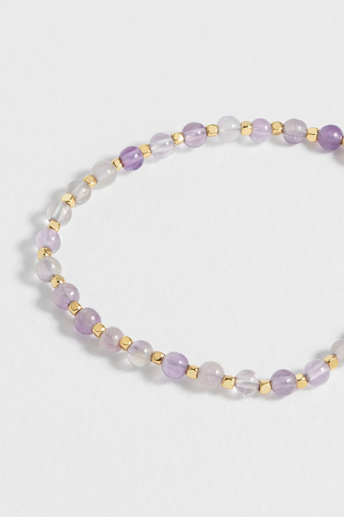 Wellness Amethyst Gemstone Amelia Bracelet