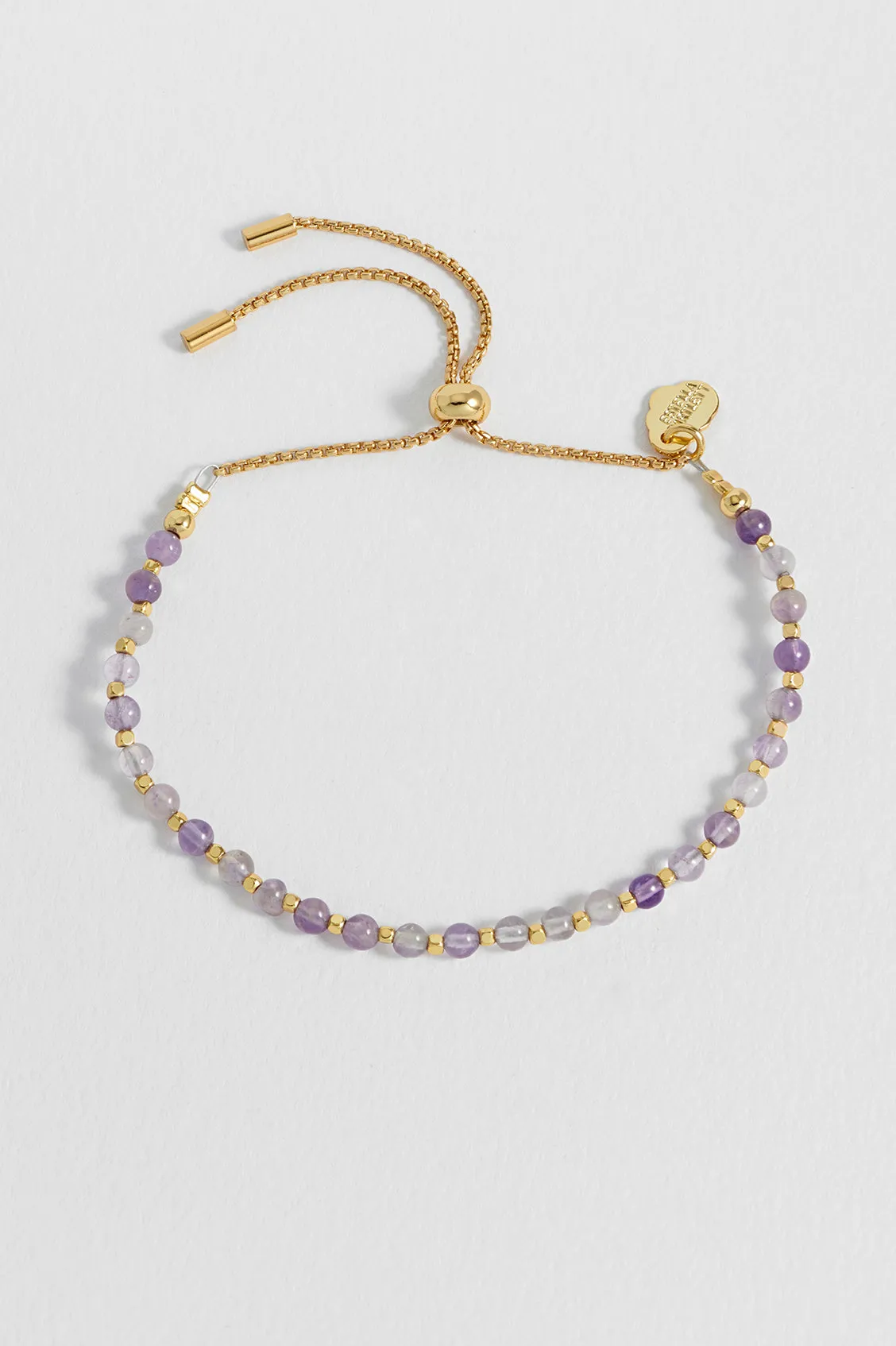 Wellness Amethyst Gemstone Amelia Bracelet