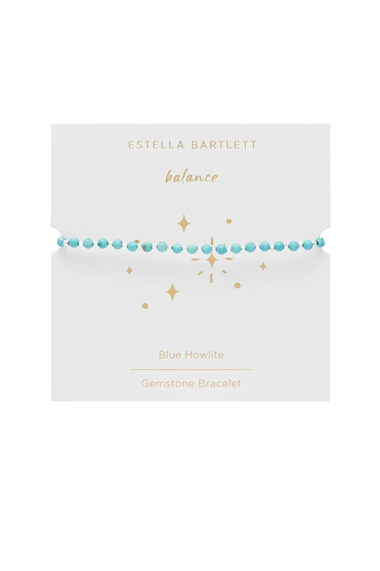 Wellness Howlite Gemstone Amelia Bracelet