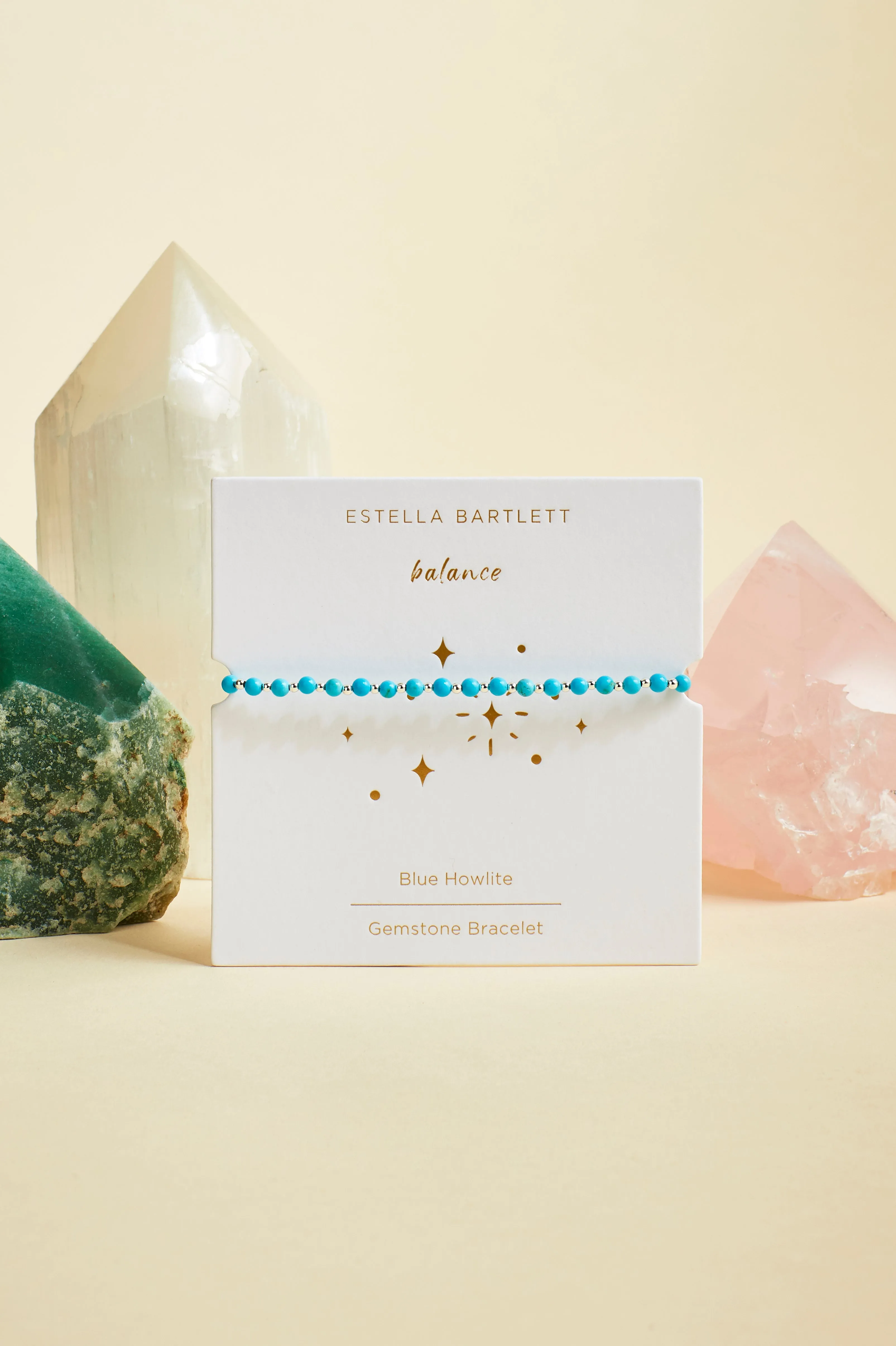 Wellness Howlite Gemstone Amelia Bracelet
