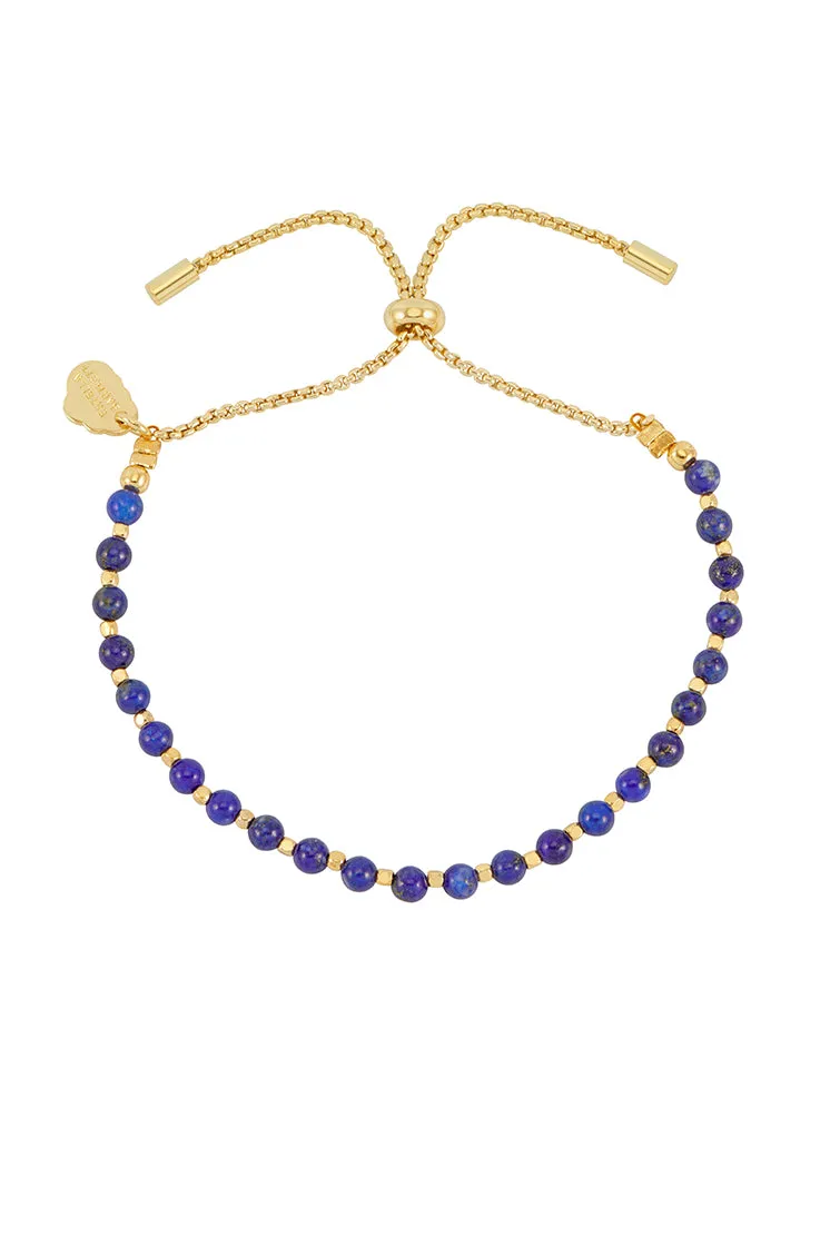 Wellness Lapis Lazuli Gemstone Amelia Bracelet