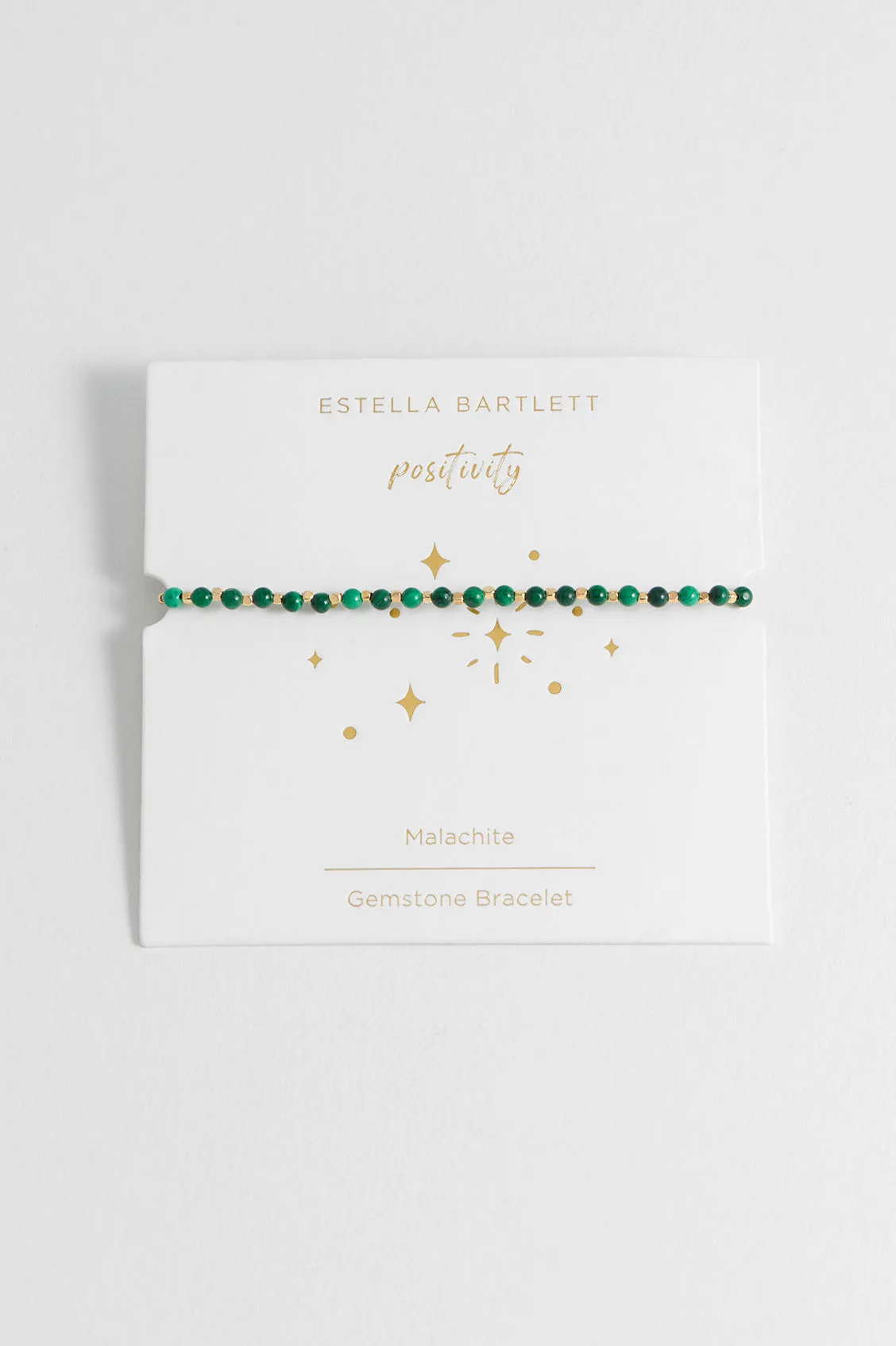 Wellness Malachite Gemstone Amelia Bracelet