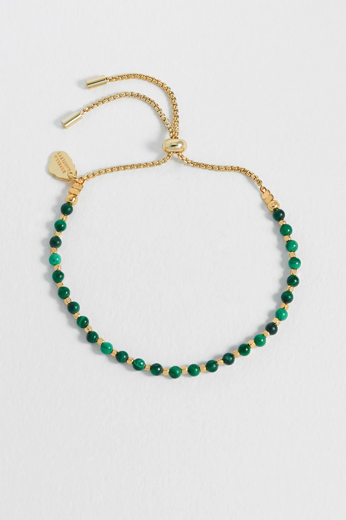 Wellness Malachite Gemstone Amelia Bracelet
