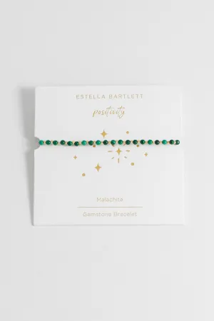 Wellness Malachite Gemstone Amelia Bracelet