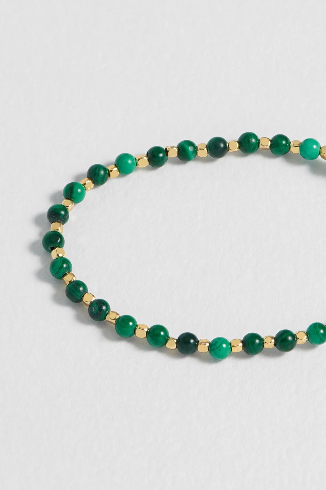 Wellness Malachite Gemstone Amelia Bracelet