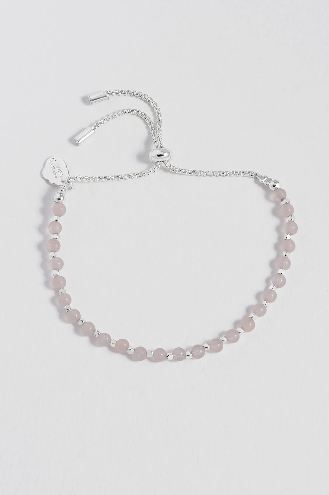 Wellness Rose Quartz Gemstone Amelia Bracelet