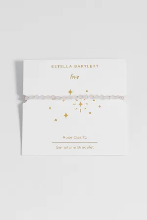 Wellness Rose Quartz Gemstone Amelia Bracelet