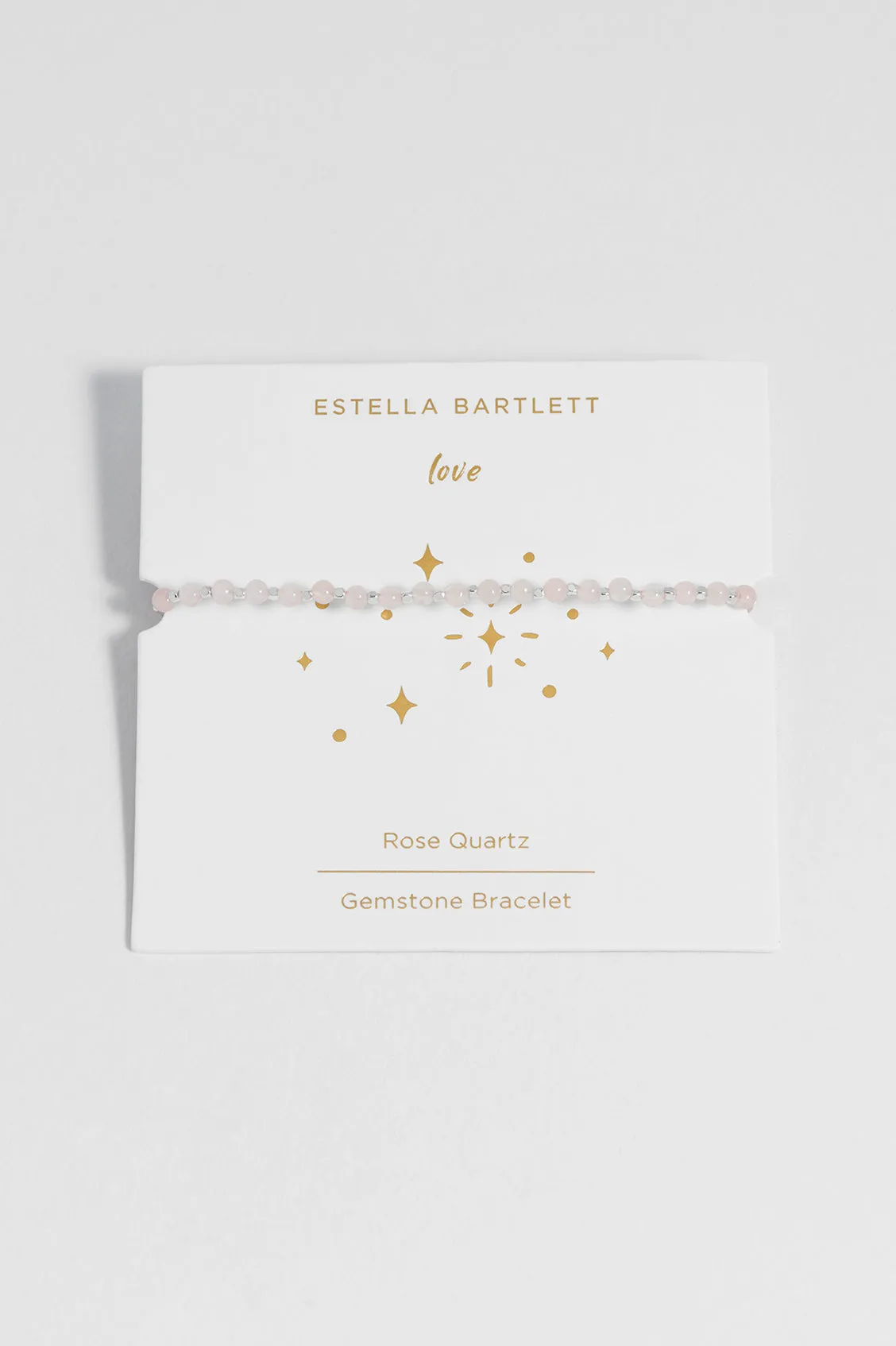 Wellness Rose Quartz Gemstone Amelia Bracelet