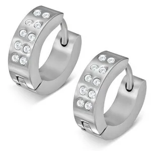 White Frost Hoops