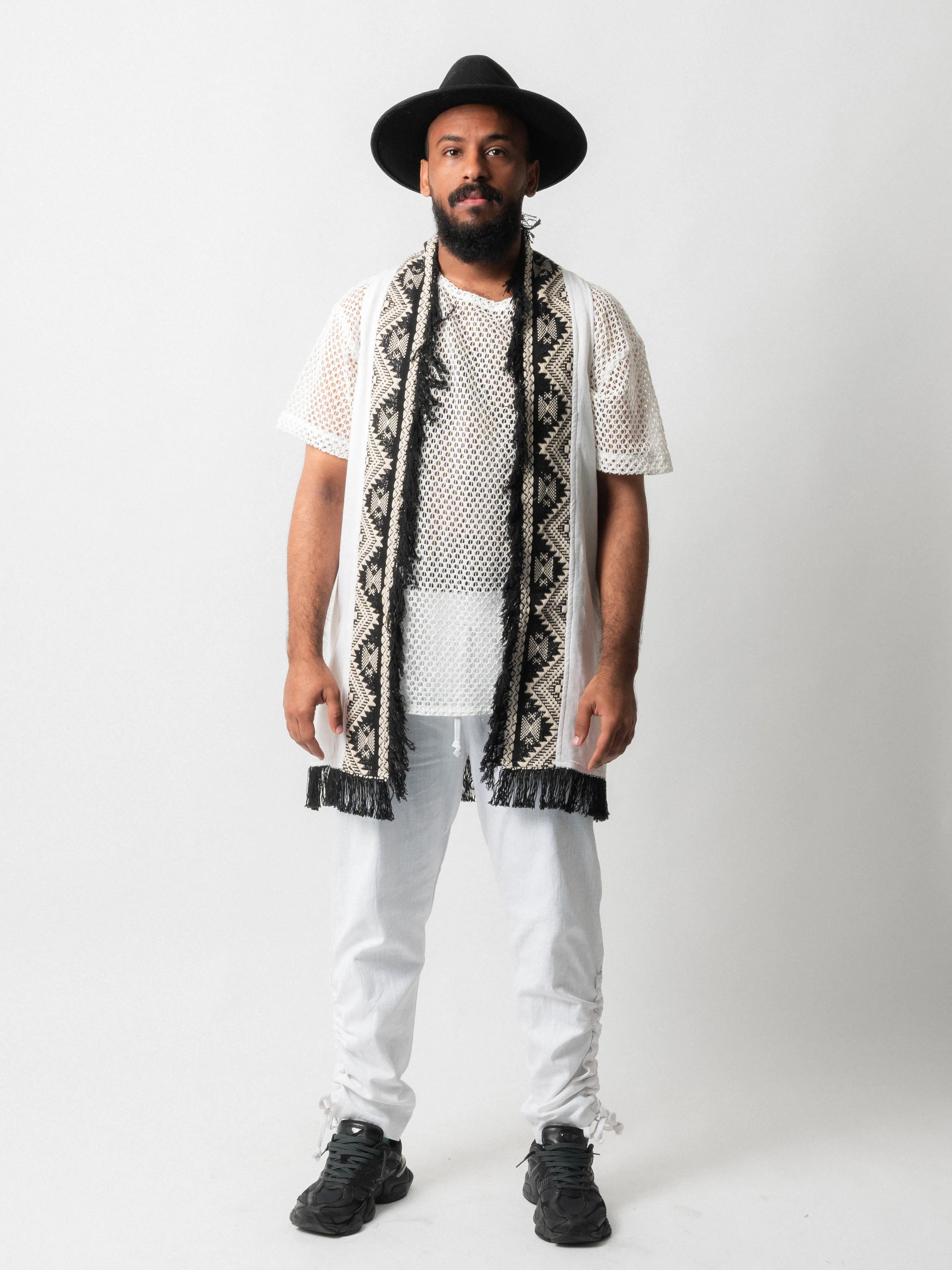White Ibiza Waist Coat