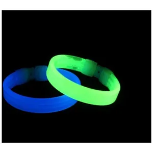 Wide Glow Bracelet, Assorted